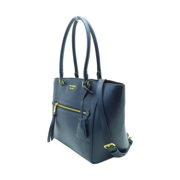 Prada Ghw 2 Way Shoulder Bag Calfskin #102382P98B - Picture 3 of 15